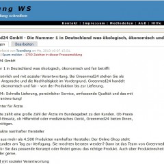 07.10.2013 - PRESSEMITTEILUNG WS