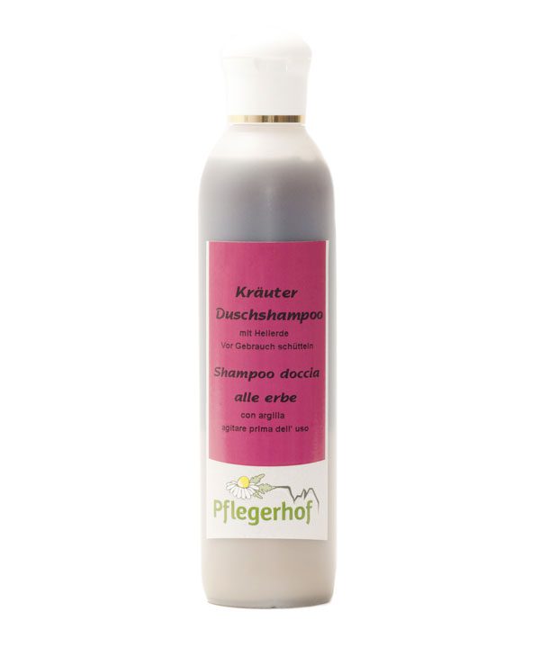 Kräuterduschshampoo mit Heilerde