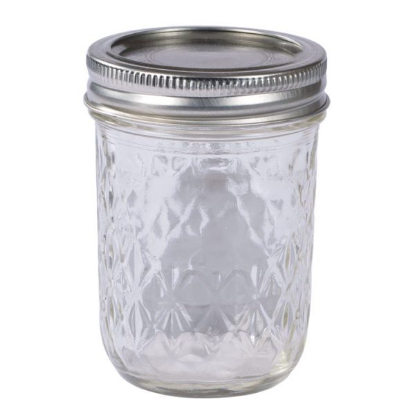 Zubehör: Mason Jar Mixbehälter aus Glas 150 ccm mit Schraubdeckel