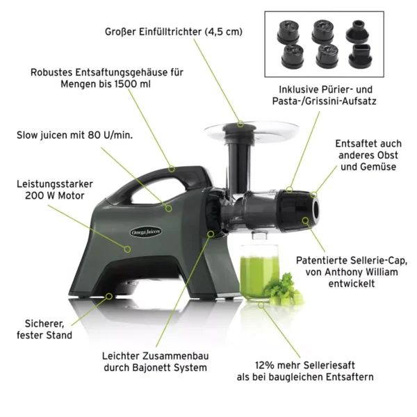Omega Juicers MM1500 – Bild 2