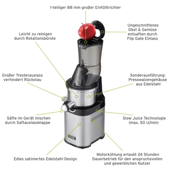 Kuvings Profi Slow Juicer CS700 – Bild 3
